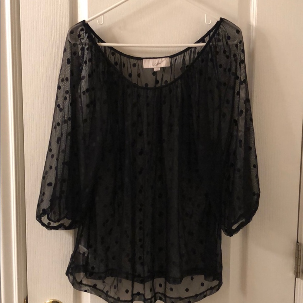 Women’s sheer top